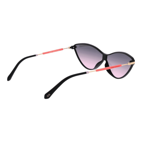 Rückansicht der Funky Buddha Sonnenbrille FBS2011 55001 – Kunststoff Rahmen