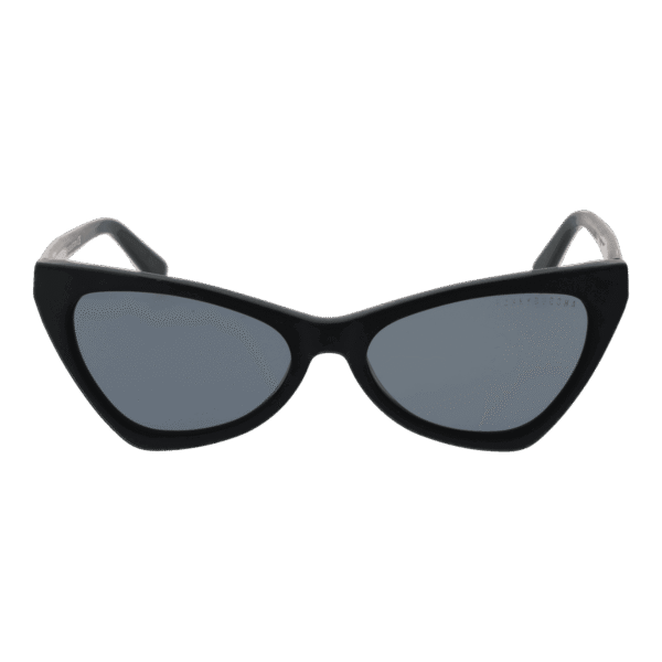 Funky Buddha Sonnenbrille FBS2023 52002 – Frontansicht mit Kunststoff Rahmen und Grau Gläsern