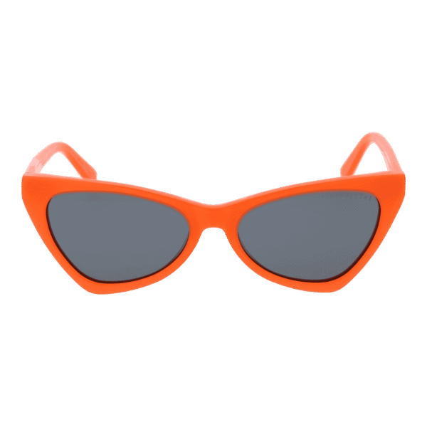 Funky Buddha Sonnenbrille FBS2023 52004 – Frontansicht mit Kunststoff Rahmen und Grau Gläsern