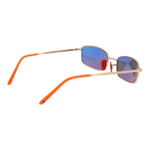 Rückansicht der Funky Buddha Sonnenbrille FBS2026 51003 – Metall Rahmen