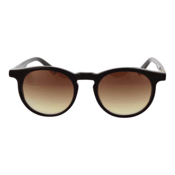 Funky Buddha Sonnenbrille FBS2034 52004 – Frontansicht mit Kunststoff Rahmen und Braun Gläsern
