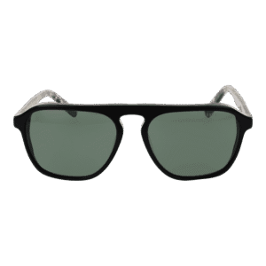 Funky Buddha Sonnenbrille FBS2035 55003 – Frontansicht mit Kunststoff Rahmen und Grün Gläsern