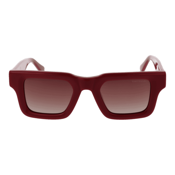 Funky Buddha Sonnenbrille FBS2041 48003 – Frontansicht mit Kunststoff Rahmen und Braun Gläsern