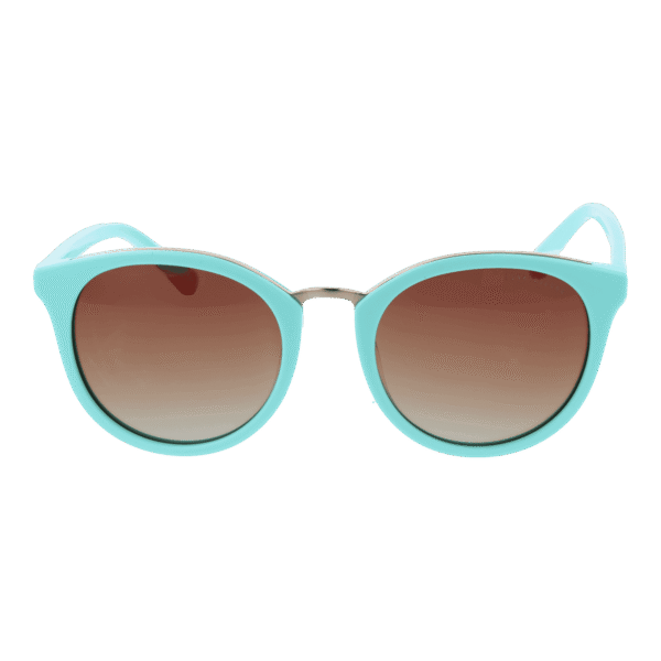 Funky Buddha Sonnenbrille FBS2046 51003 – Frontansicht mit Kunststoff Rahmen und Braun Gläsern