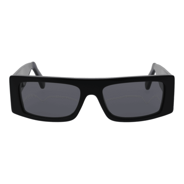 GCDS Sonnenbrille GD0009 5701A – Frontansicht mit Kunststoff Rahmen und Grau Gläsern