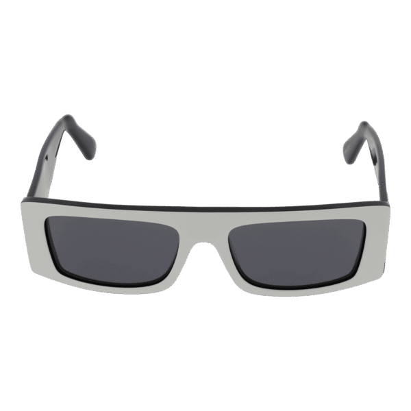 GCDS Sonnenbrille GD0009 5723A – Frontansicht mit Kunststoff Rahmen und Grau Gläsern