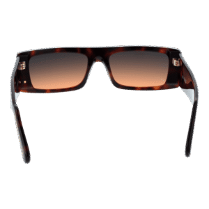 GCDS Sonnenbrille GD0009 5752B – Frontansicht mit Azetat Rahmen und Braun Gläsern