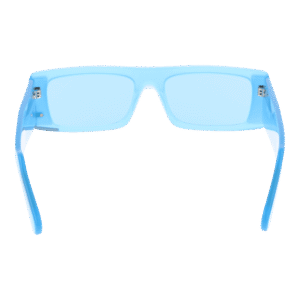 GCDS Sonnenbrille GD0009 5784V – Frontansicht mit Kunststoff Rahmen und Blau Gläsern
