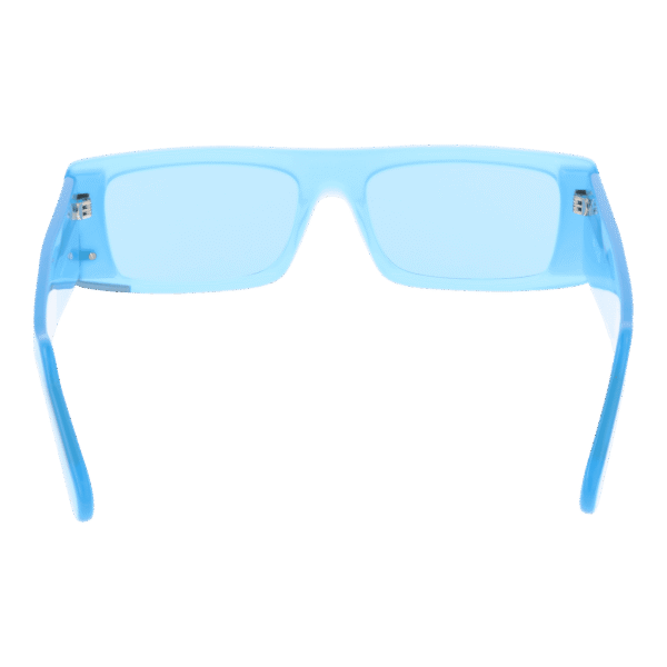 GCDS Sonnenbrille GD0009 5784V – Frontansicht mit Kunststoff Rahmen und Blau Gläsern