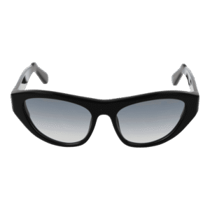 GCDS Sonnenbrille GD0010 5801B – Frontansicht mit Azetat Rahmen und Grau Gläsern