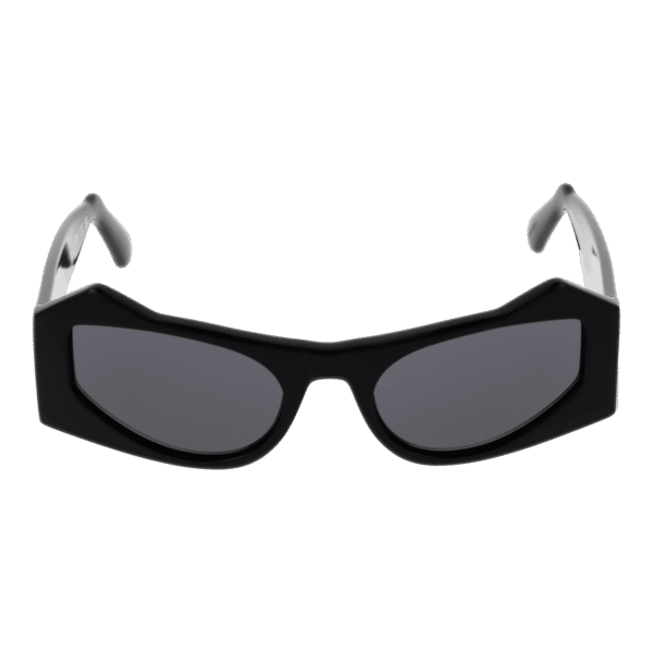 GCDS Sonnenbrille GD0022 5301A – Frontansicht mit Azetat Rahmen und Grau Gläsern