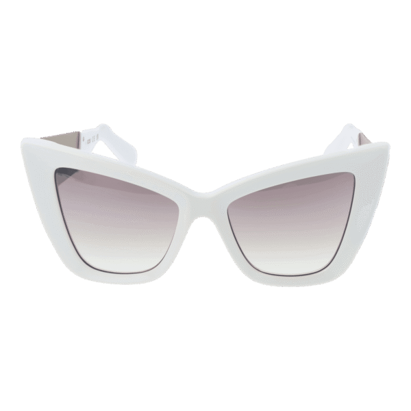 GCDS Sonnenbrille GD0026 5321G – Frontansicht mit Azetat Rahmen und Braun Gläsern