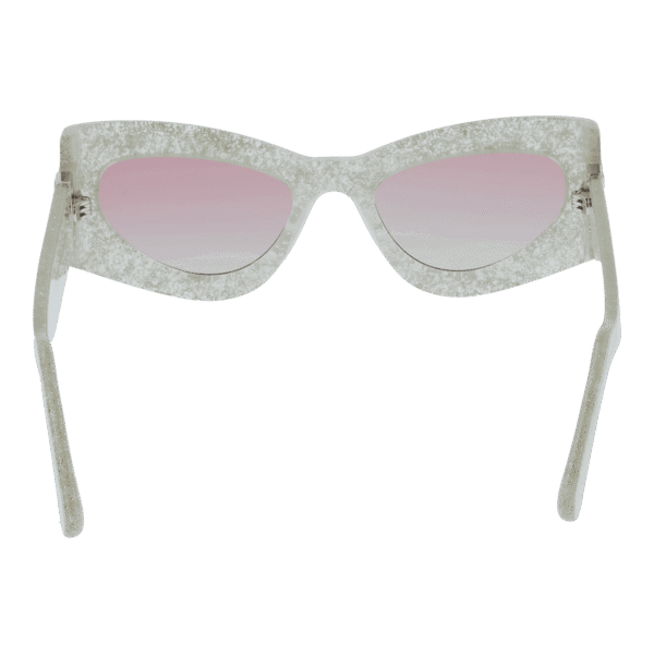 GCDS Sonnenbrille GD0036 5424U – Frontansicht mit Azetat Rahmen und Burgunder Gläsern