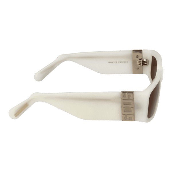Rückansicht der GCDS Sonnenbrille GD0037 5721E – Azetat Rahmen