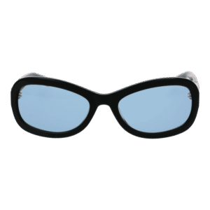 GCDS Sonnenbrille GD0038 5801V – Frontansicht mit Azetat Rahmen und Blau Gläsern