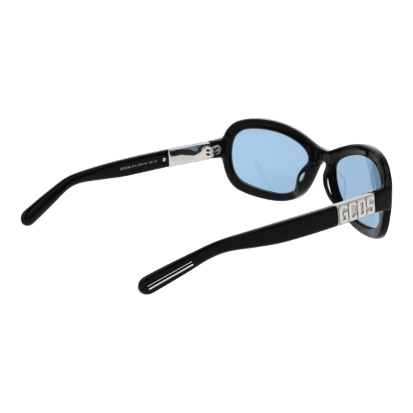 Rückansicht der GCDS Sonnenbrille GD0038 5801V – Azetat Rahmen