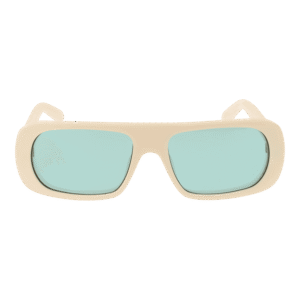 GCDS Sonnenbrille GD0039 5421Q – Frontansicht mit Azetat Rahmen und Türkis Gläsern