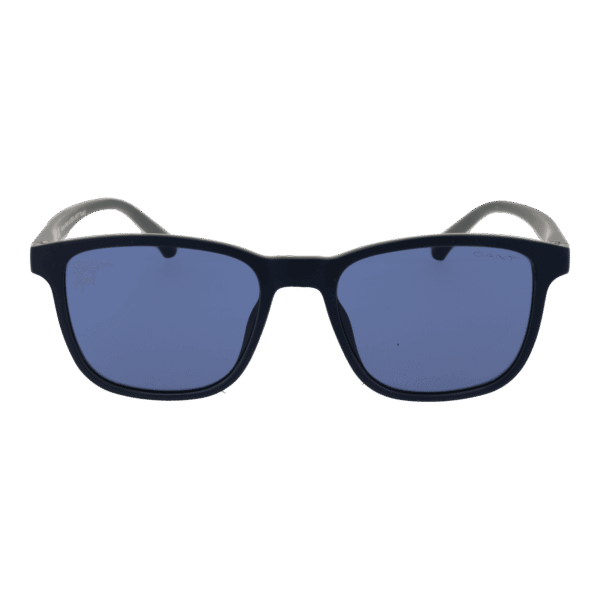 Gant Sonnenbrille GA00006 5492V – Frontansicht mit Kunststoff Rahmen und Blau Gläsern