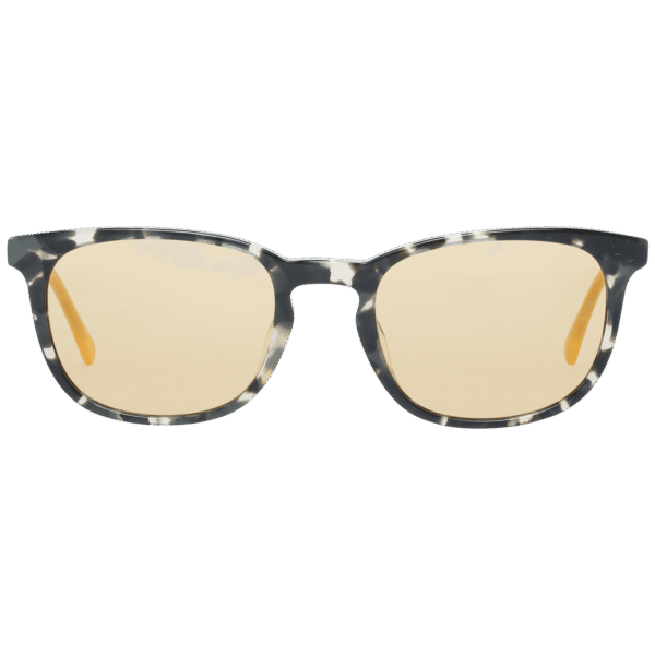 Gant Sonnenbrille GA7186 5355E – Frontansicht mit Kunststoff Rahmen und Orange Gläsern