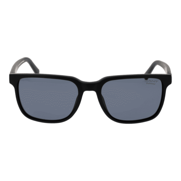 Gant Sonnenbrille GA7202 5402D – Frontansicht mit Edelstahl Rahmen und Grau Gläsern