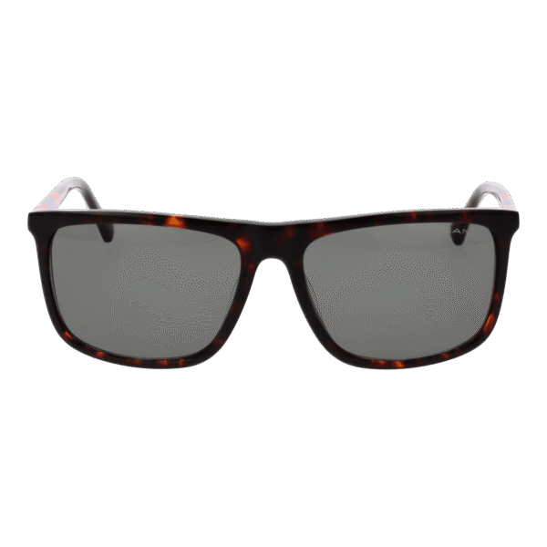 Gant Sonnenbrille GA7219 5752N – Frontansicht mit Azetat Rahmen und Grün Gläsern