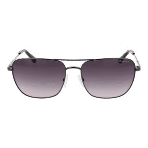 Gant Sonnenbrille GA7221 5814B – Frontansicht mit Metall Rahmen und Grau Gläsern