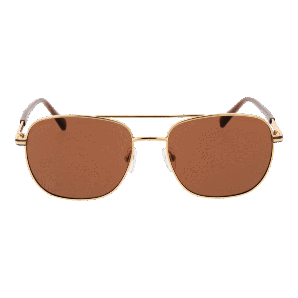 Gant Sonnenbrille GA7232 5730E – Frontansicht mit Metall Rahmen und Braun Gläsern