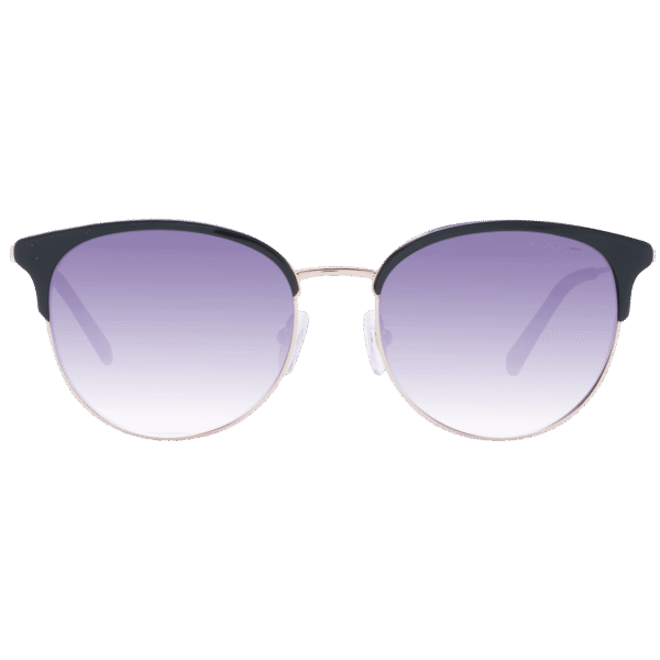 Gant Sonnenbrille GA8075 5501B – Frontansicht mit Kunststoff Rahmen und Grau Gläsern