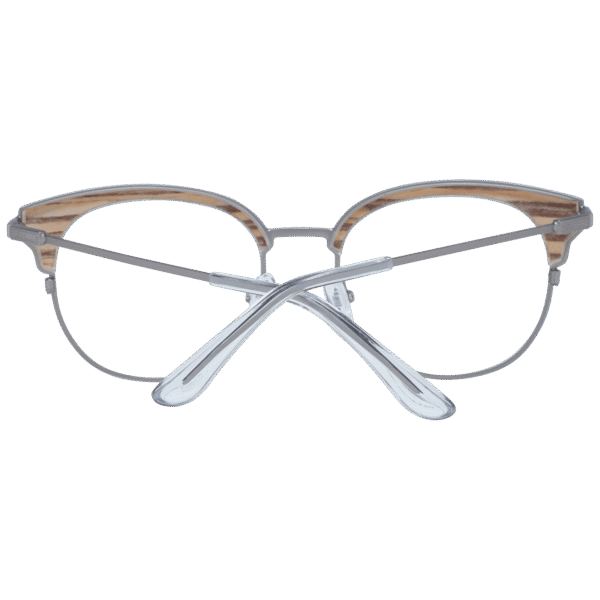 Frontansicht der Gianfranco Ferre Brille GFF0273 52002 – Rahmen Edelstahl & Holz