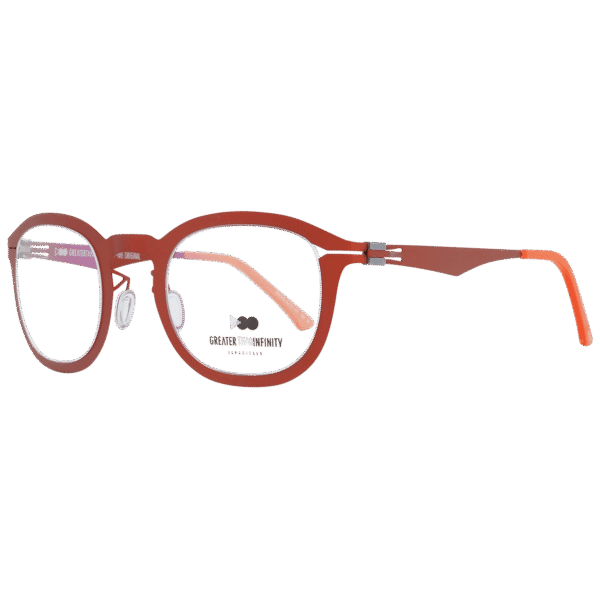 Greater Than Infinity )} Brille GT003 46V06 in Orange