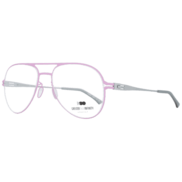 Greater Than Infinity )} Brille GT008 56V06N in Rosa