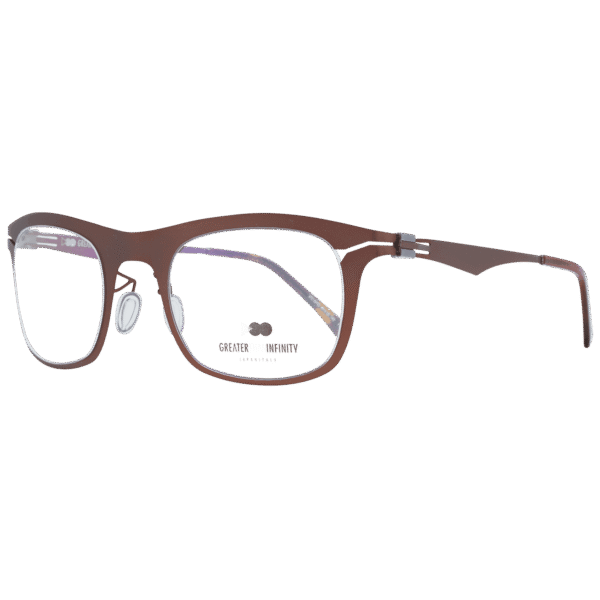Greater Than Infinity )} Brille GT018 49V03 in Braun