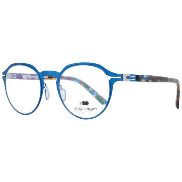 Greater Than Infinity )} Brille GT049 49V02 in Blau
