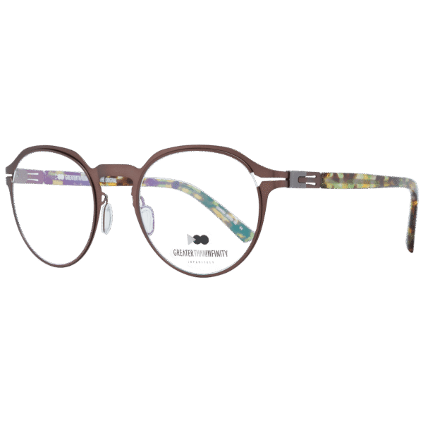 Greater Than Infinity )} Brille GT049 49V04 in Braun