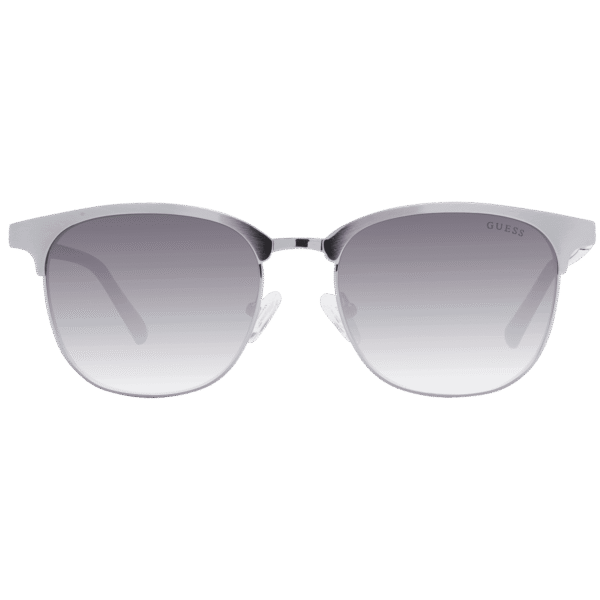 Guess Sonnenbrille GU00052 5408P – Frontansicht mit Metall Rahmen und Grau Gläsern