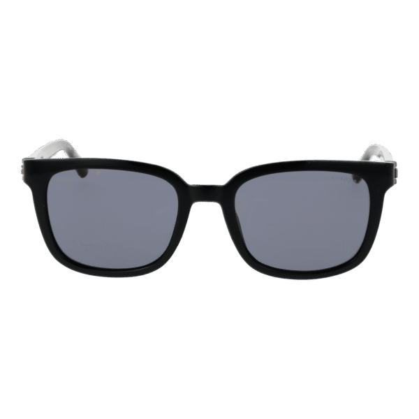 Guess Sonnenbrille GU00065 5301A – Frontansicht mit Azetat & Kunststoff Rahmen und Grau Gläsern