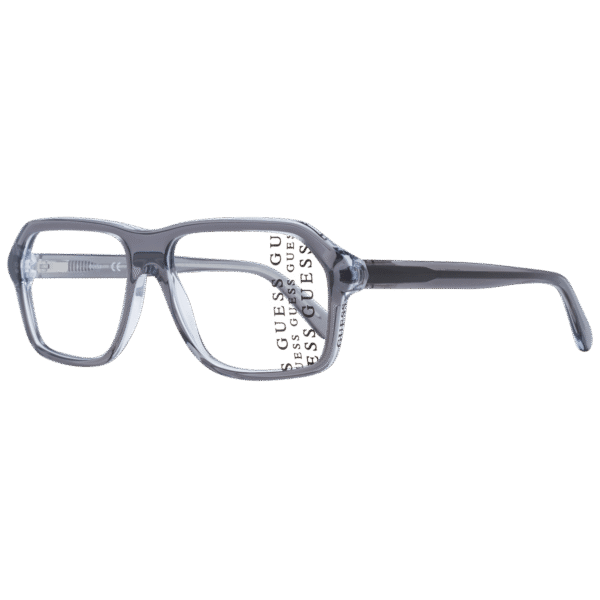 Guess Brille GU50072 55020 – 45° Seitenansicht Guess )} Brille GU50072 55020 in Grau