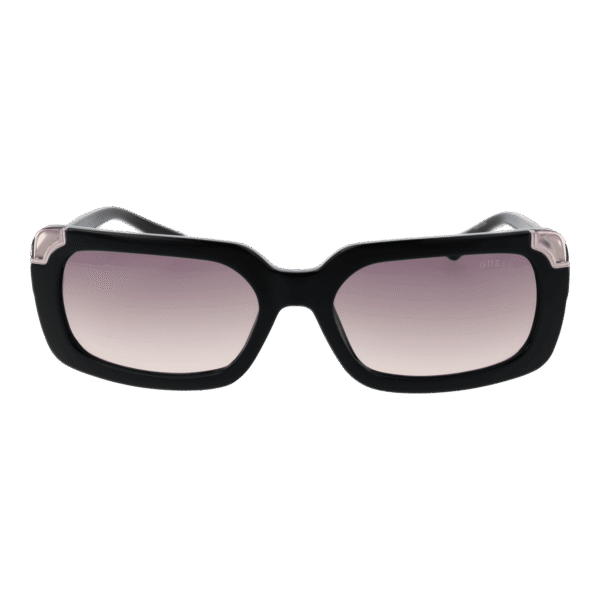 Guess Sonnenbrille GU7841 5901B – Frontansicht mit Kunststoff Rahmen und Grau Gläsern