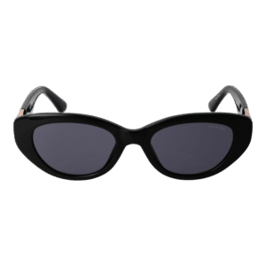 Guess Sonnenbrille GU7849 5101A – Frontansicht mit Kunststoff Rahmen und Grau Gläsern