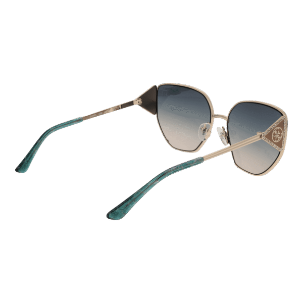 Rückansicht der Guess Sonnenbrille GU7875 6033W – Metall Rahmen