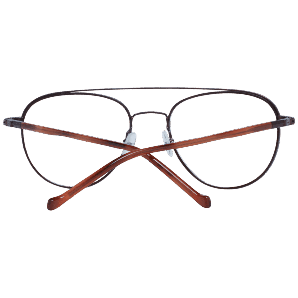 Frontansicht der Hackett Bespoke Brille HEB262 54175 – Rahmen Edelstahl