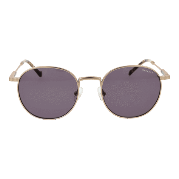 Hackett Bespoke Sonnenbrille HSB926 52407 – Frontansicht mit Metall Rahmen und Grau Gläsern