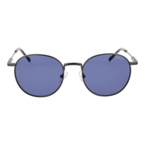 Hackett Bespoke Sonnenbrille HSB926 52901 – Frontansicht mit Metall Rahmen und Blau Gläsern