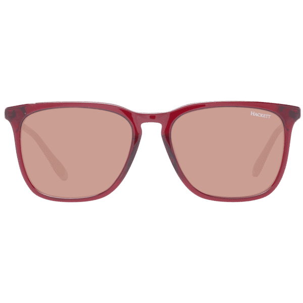 Hackett Sonnenbrille HSK1146 54238 – Frontansicht mit Metall & Kunststoff Rahmen und Braun Gläsern