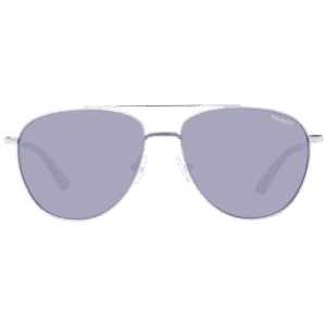 Hackett Sonnenbrille HSK1148 56930 – Frontansicht mit Edelstahl Rahmen und Grau Gläsern