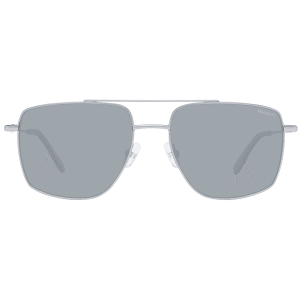 Hackett Sonnenbrille HSK1150 55941P – Frontansicht mit Metall Rahmen und Grau Gläsern