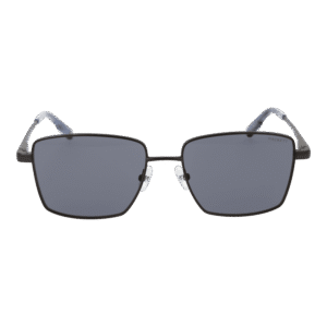 Hackett Sonnenbrille HSK1154 56917 – Frontansicht mit Metall Rahmen und Blau Gläsern