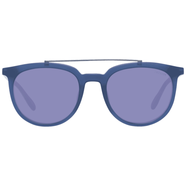 Hackett Sonnenbrille HSK3342 52611 – Frontansicht mit Azetat Rahmen und Blau Gläsern