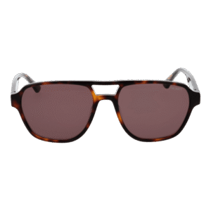 Hackett Sonnenbrille HSK3345 55107 – Frontansicht mit Azetat Rahmen und Braun Gläsern