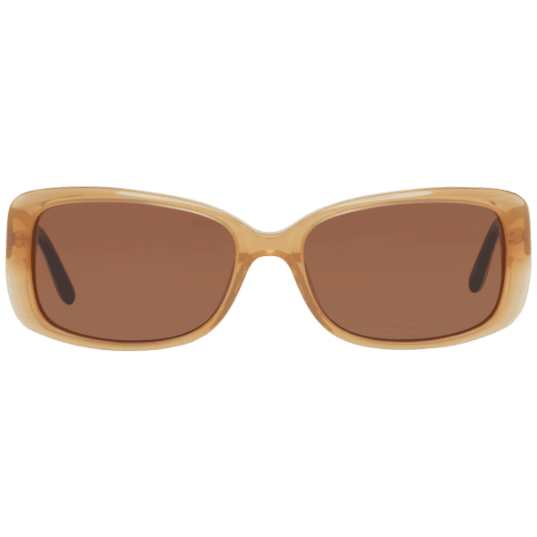 Harley-Davidson Sonnenbrille HD0302X 5645E – Frontansicht mit Kunststoff Rahmen und Braun Gläsern